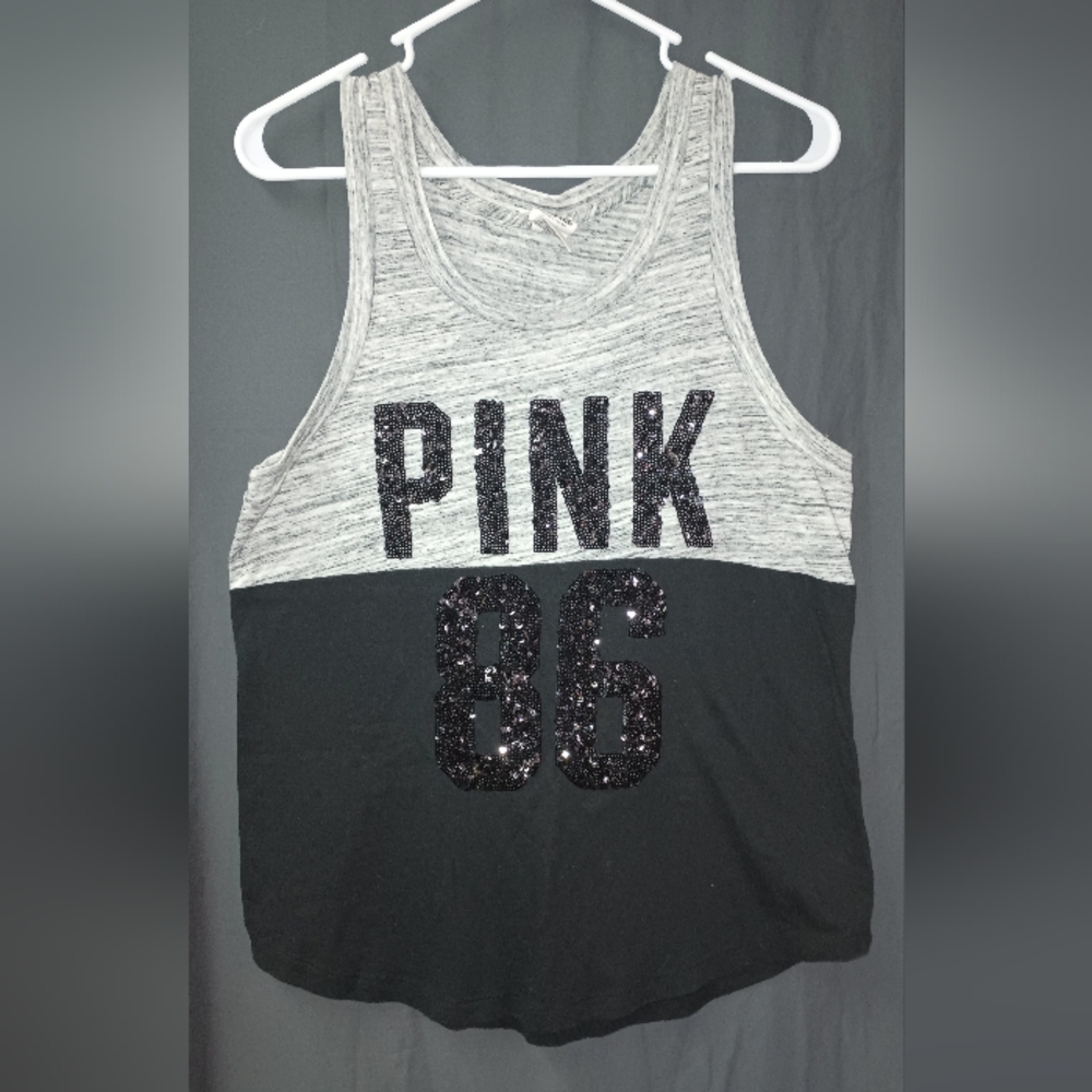 VS PINK sequin tank